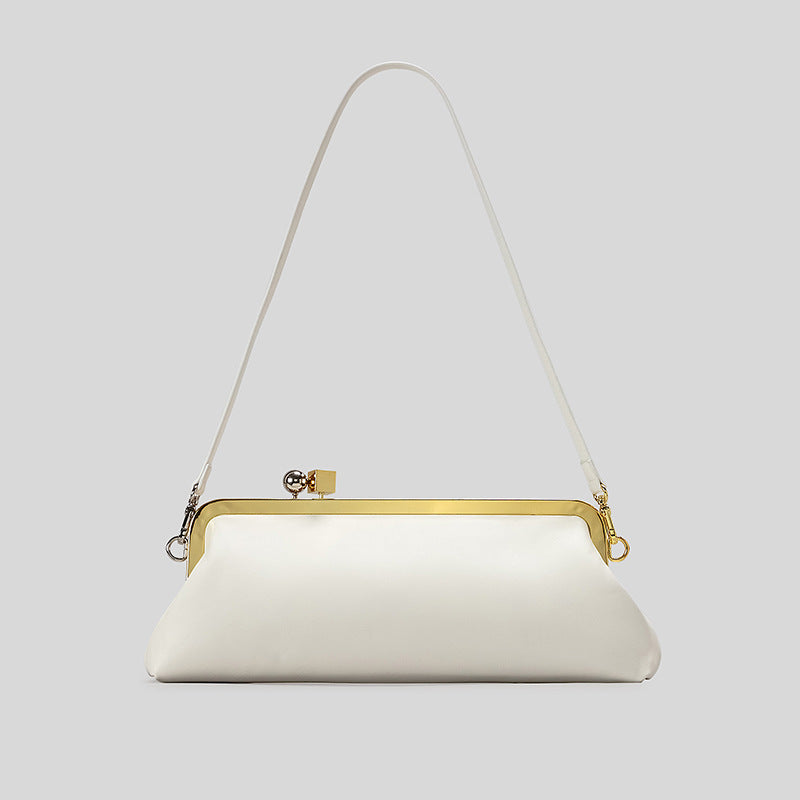 Elegante Lackleder Abendhandtasche