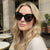 Damen Cat-Eye Sonnenbrille mit UV-Schutz und modernem Rahmen Brehn