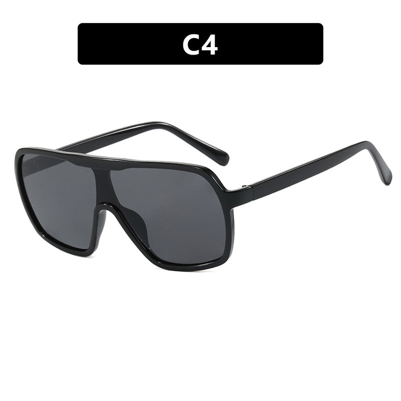Damen oversized Sonnenbrille mit breitem Rahmen Brehn