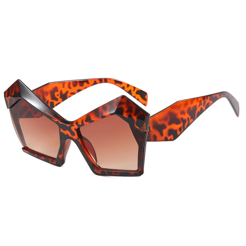 Damen geometrische Designerbrille Brehn