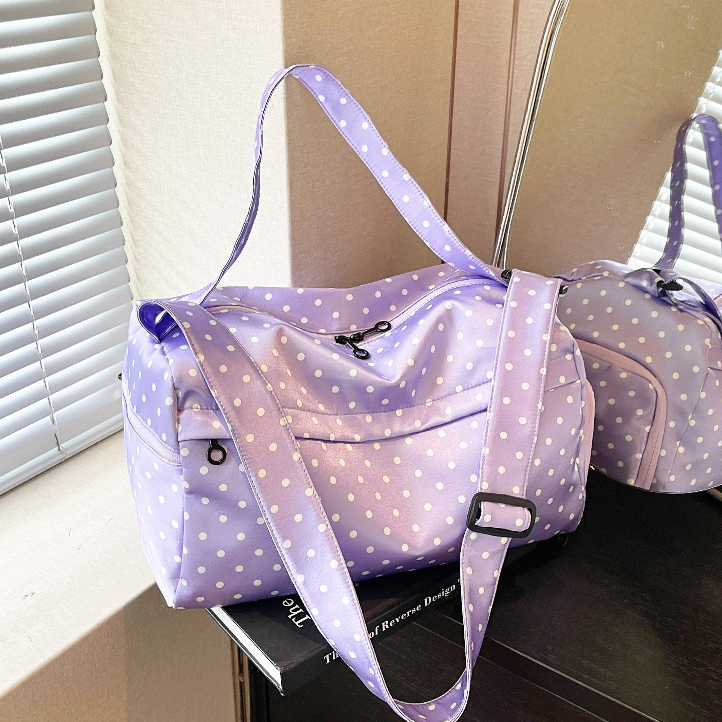 Polka Dot Gym Duffel Bag Brehn
