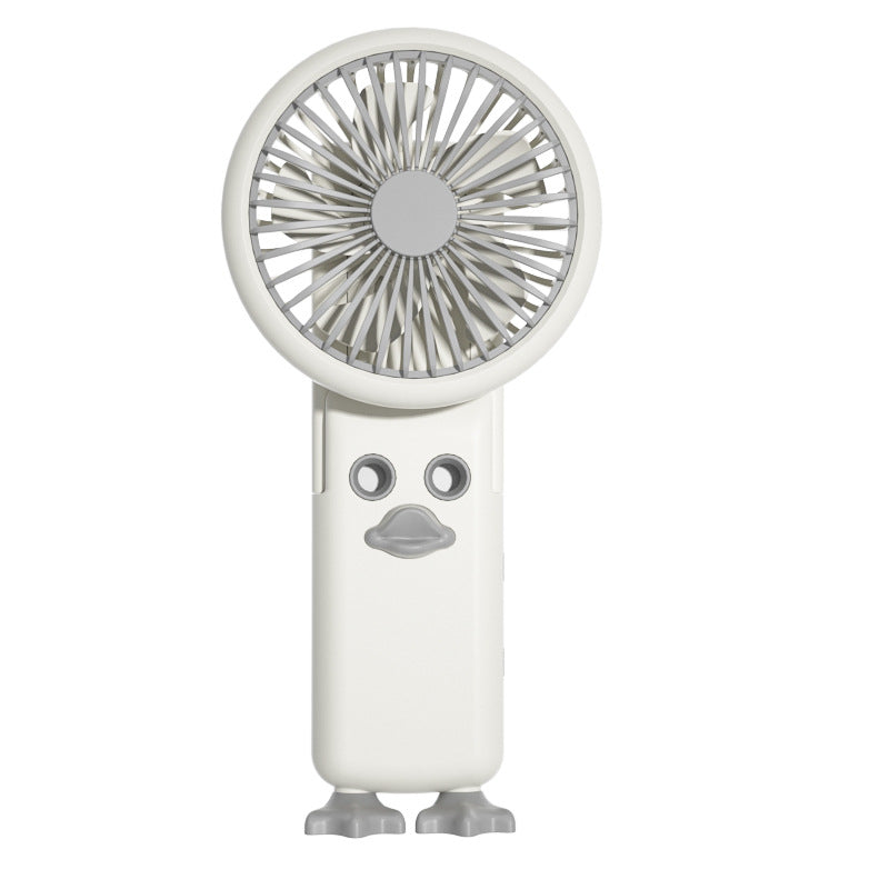 Süßer Cartoon-Ente-förmiger Handventilator Brehn