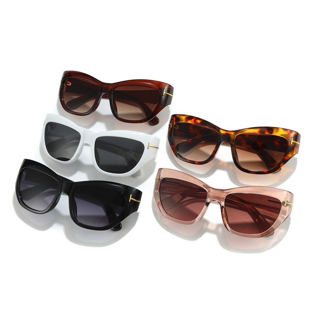 Chic Übergroße Quadratische Sonnenbrille Brehn