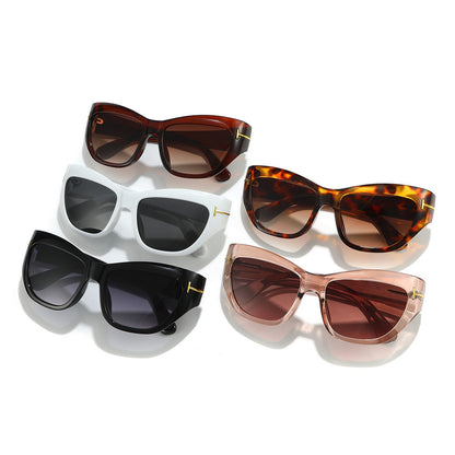 Chic Übergroße Quadratische Sonnenbrille Brehn