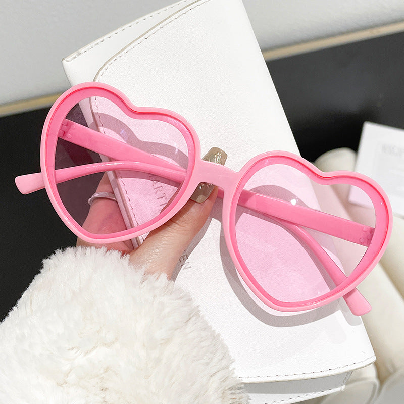 Damen verspielte Herzform Sonnenbrille Brehn