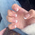 Kunstnägel im French Tip Design Brehn