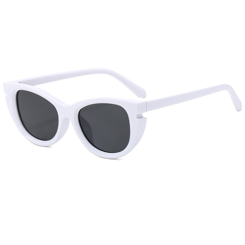 Damen Cat-Eye Sonnenbrille mit robustem Kunststoffrahmen Brehn