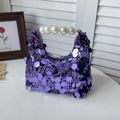 WoChic Glitzernde Abendhandtasche Brehn