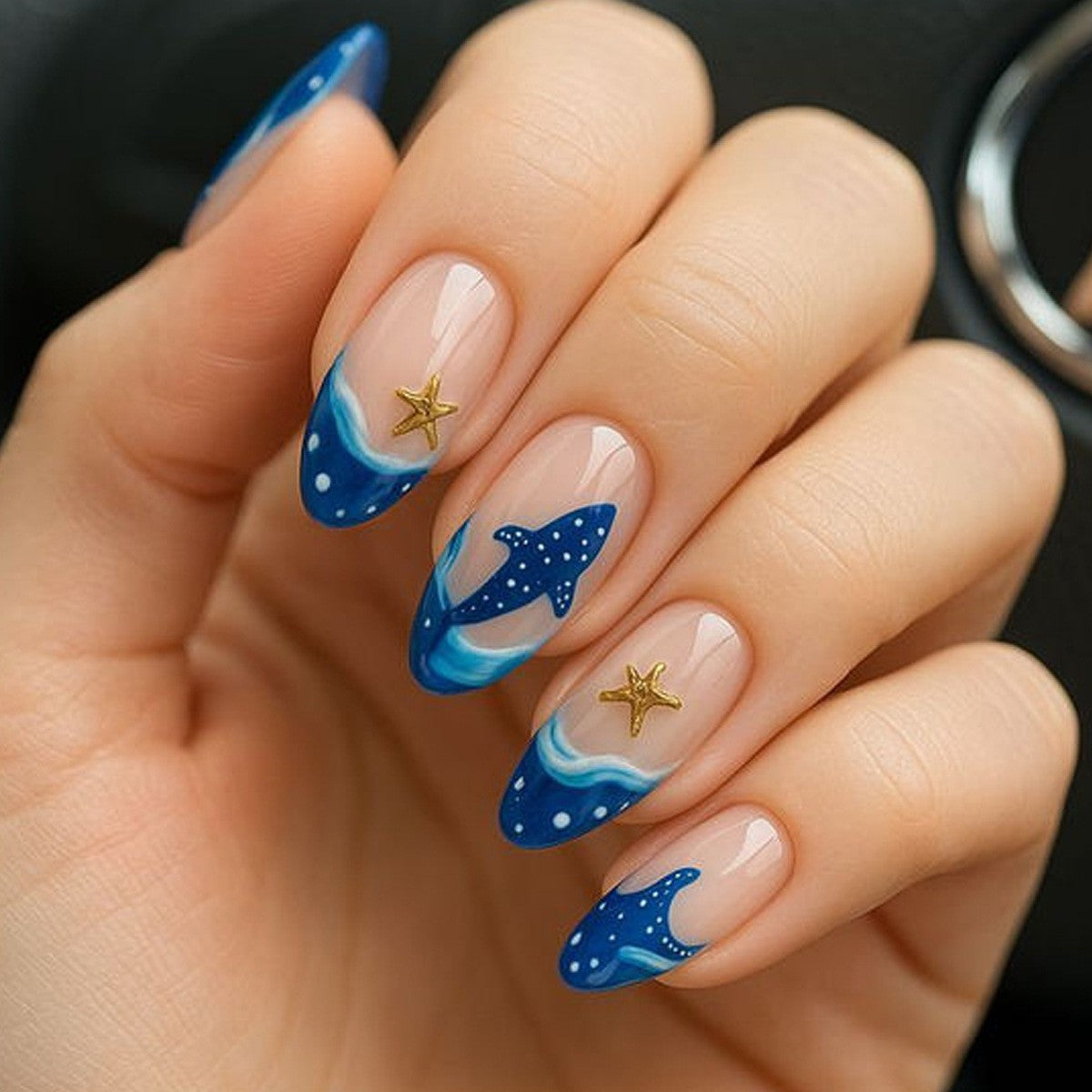 Künstlerisches ozeanisches Nagelkunst-Set Brehn