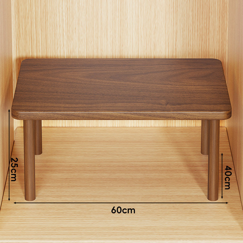 Verstellbarer Mehrhöhe Holz Monitorständer und Desktop Regal