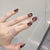 Niedliches Tier-Themen Press-On Nagelset Brehn