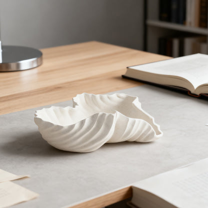 Elegante muschelförmige Dekoration