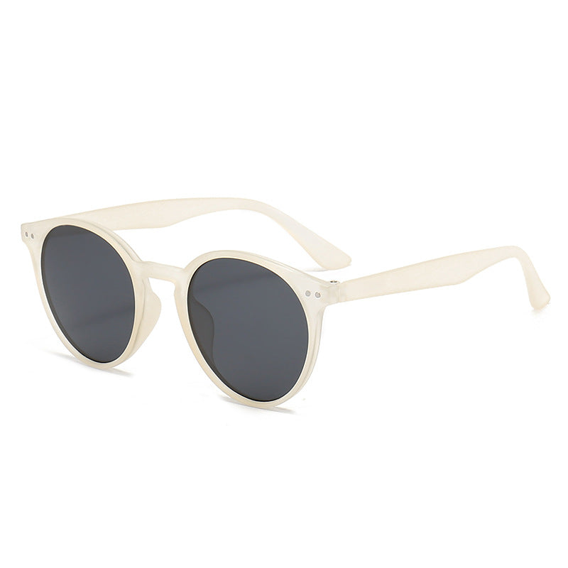 Damen Cat-Eye Sonnenbrille mit transparentem Rahmen Brehn