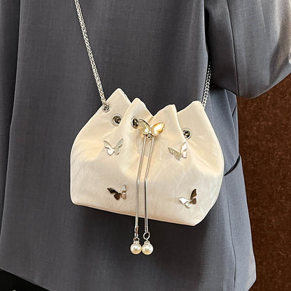 Schmetterling Verzierte Kordelzug-Handtasche