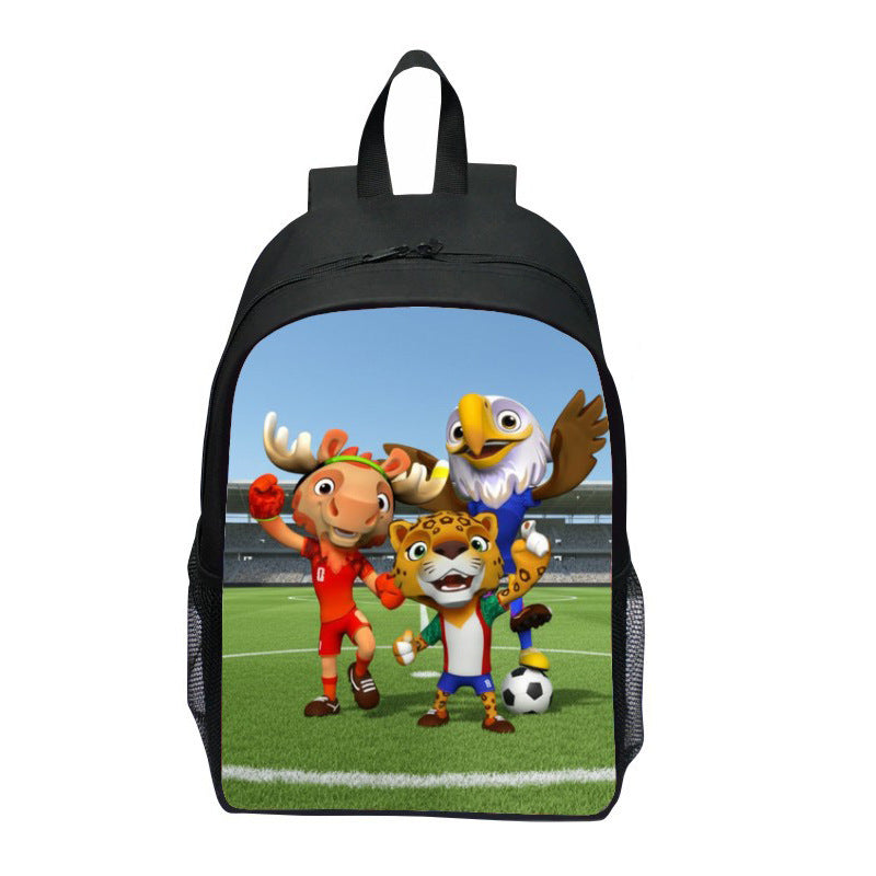 Rucksack mit Auffälligem Sportmotiv Brehn