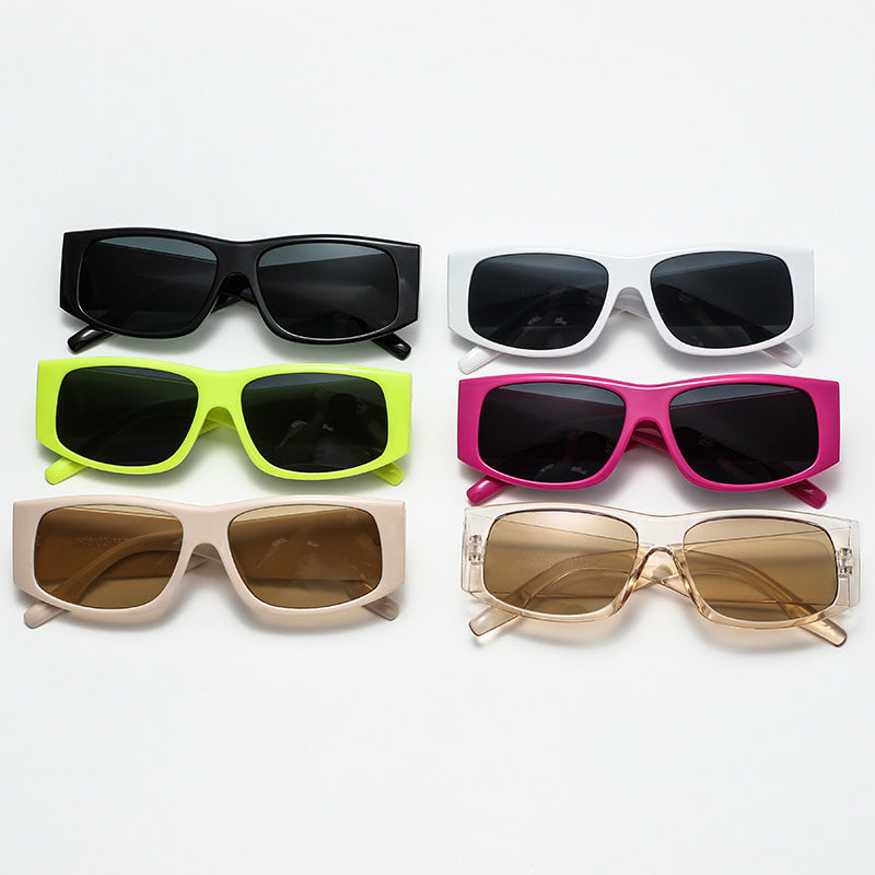 Damen stilvolle quadratische Sonnenbrille Brehn