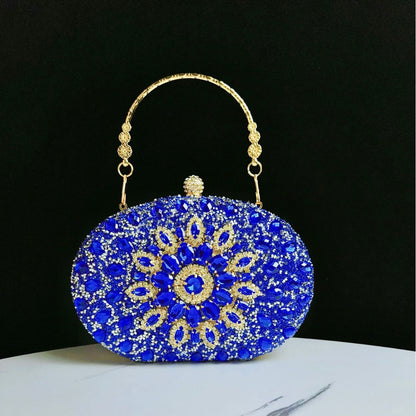 Dekorative verzierte Abendhandtasche