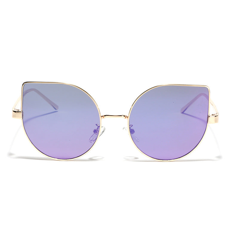 Damen Cat-Eye Sonnenbrille mit polarisierenden Gläsern und elegantem Metallrahmen Brehn