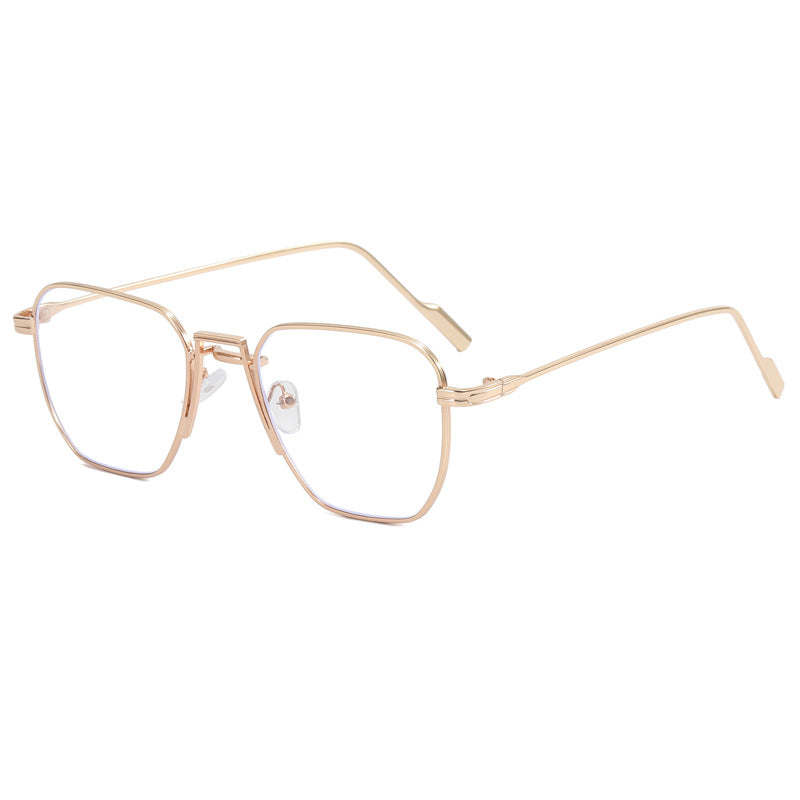 Damen modische viereckige Brille mit minimalistischer Rahmenstruktur Brehn
