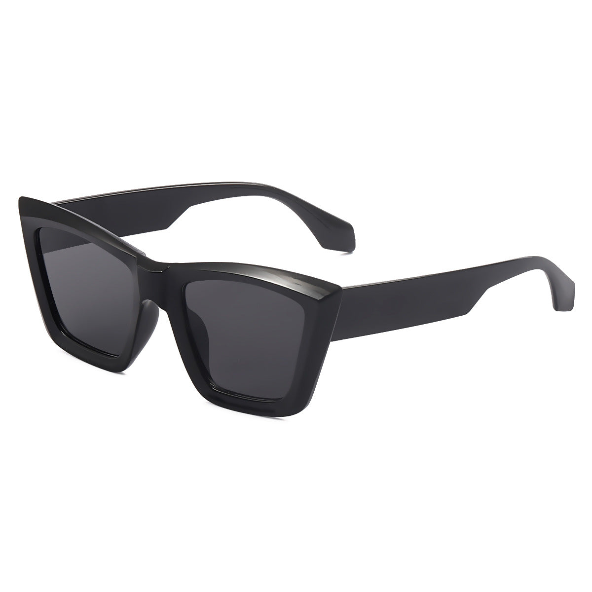 Damen Modische Sonnenbrille mit auffälligem Kantenrahmen und stilvollen Gläsern Brehn