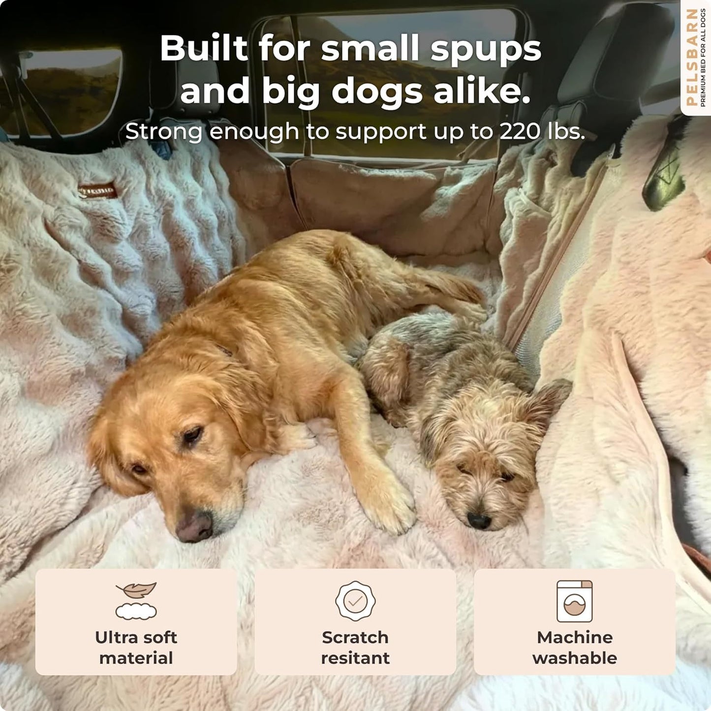 Plüsch Hund Auto Sitze Protector
