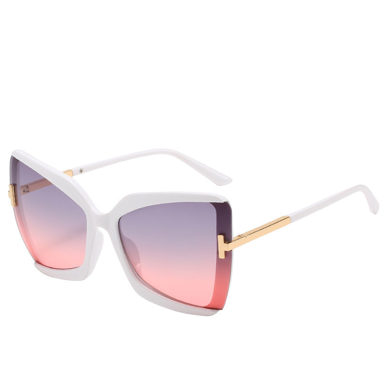 Luxuriöse Übergroße Schild Sonnenbrille Brehn