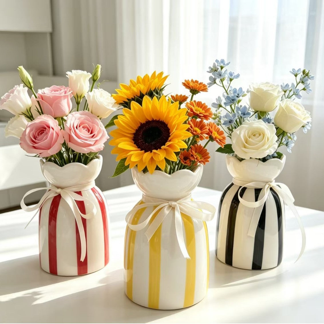 Elegante dekorative Blumenvasen Brehn