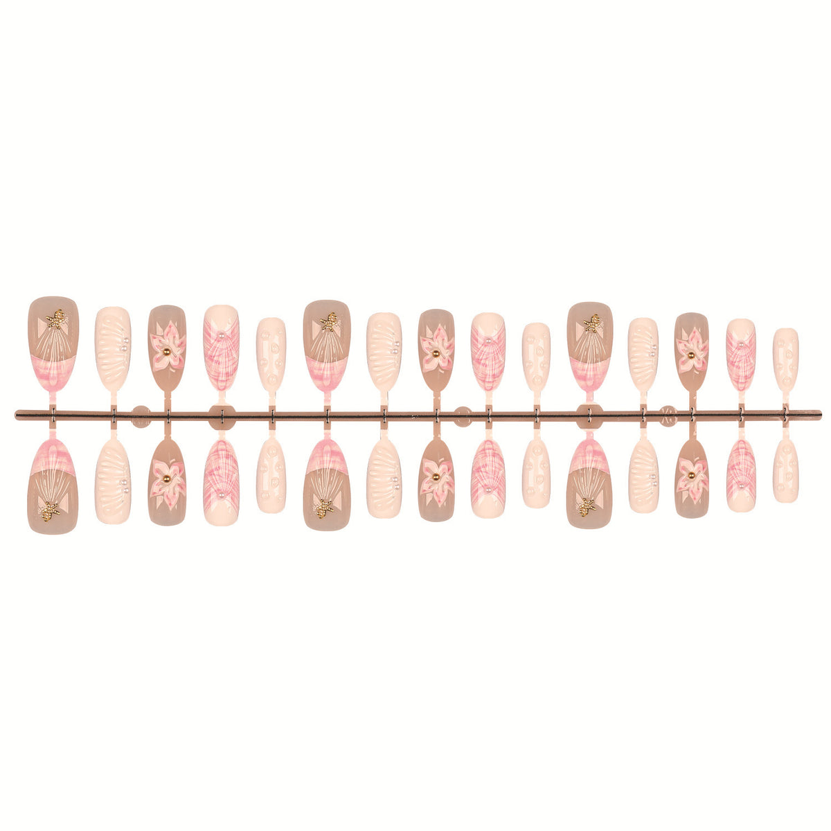 Dekorative Nagelkunst Tipps Set
