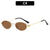 Elegante ovale Rahmen-Sonnenbrille  1787664226