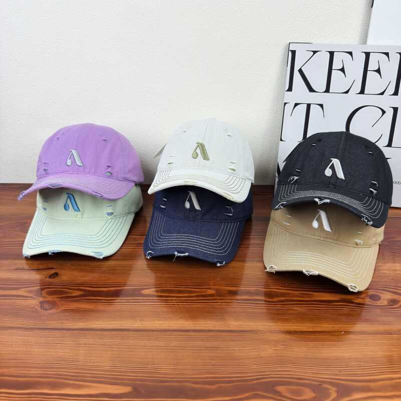 Herren Distressed Denim Style Cap Brehn