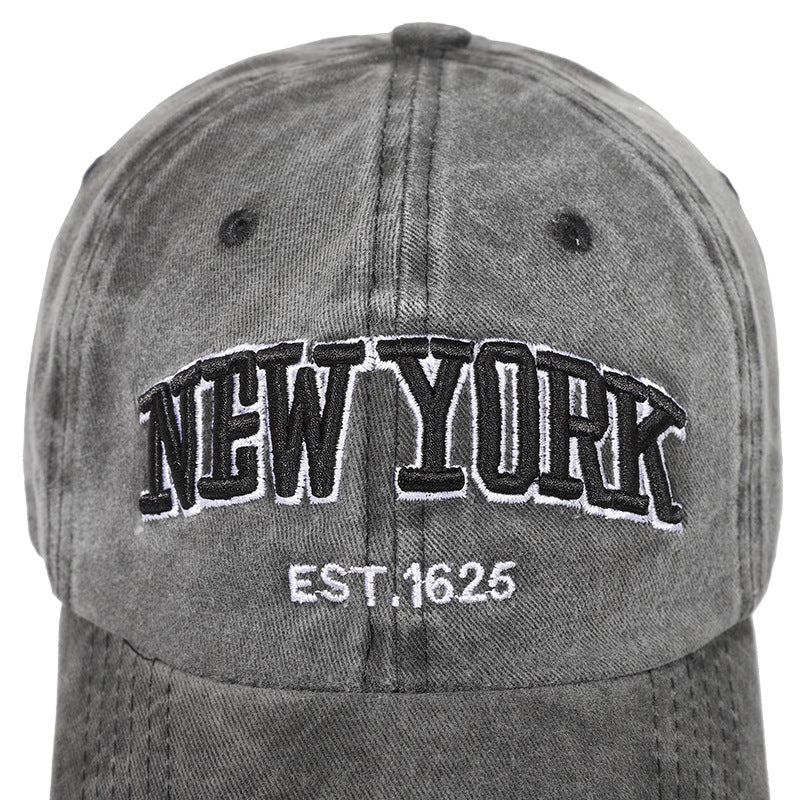 Herren Distressed Gestickte Dad Hat Brehn
