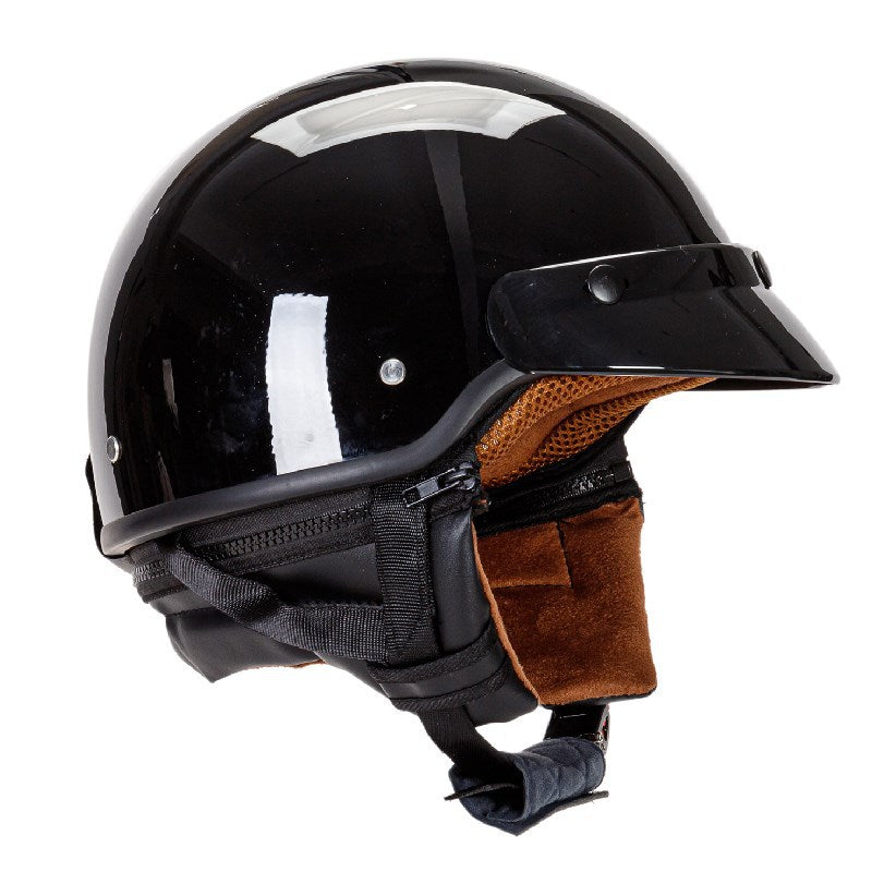 Leichtgewichts-Open-Face-Motorradhelm mit gepolstertem Innenraum Brehn