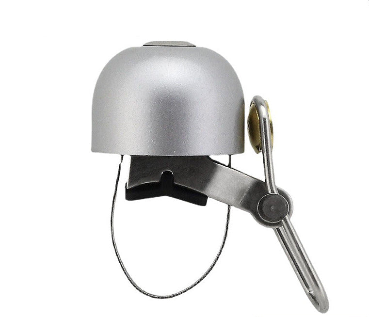 kompakte Mini-Fahrradklingel mit Edelstahlhebelklemme Brehn