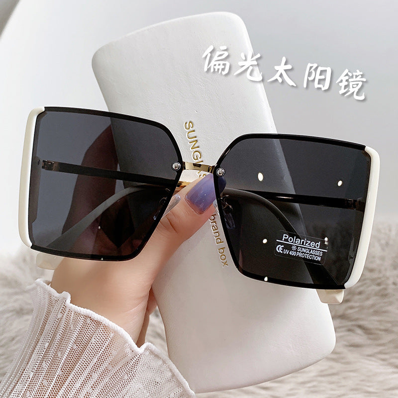Damen Polarisierte Sonnenbrille mit eleganten oversized Rahmen Brehn
