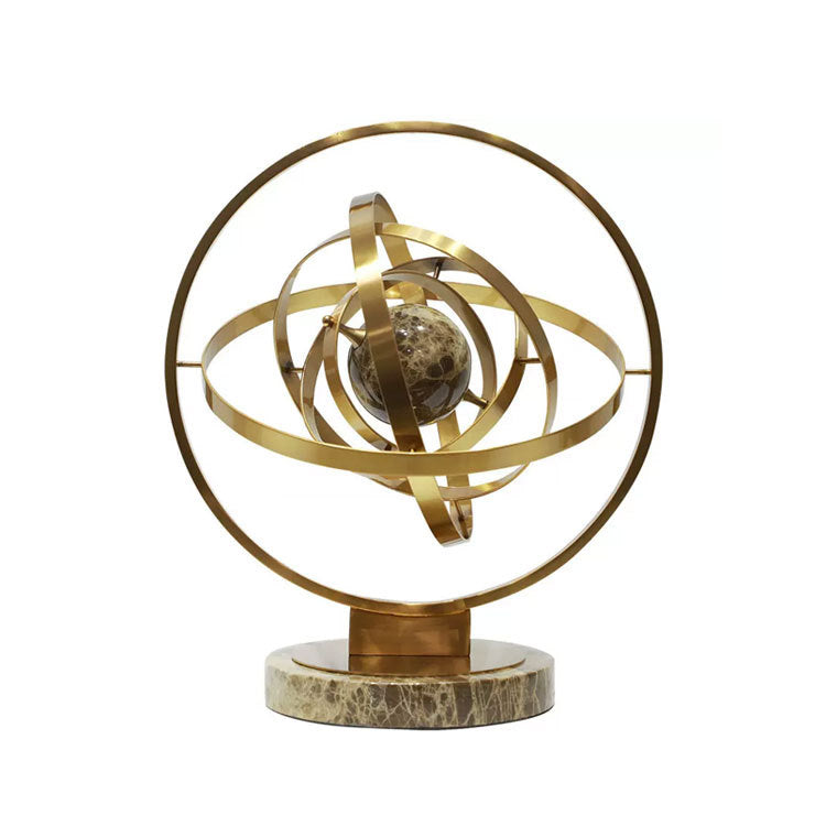 Dekorative Orbital Tischskulptur