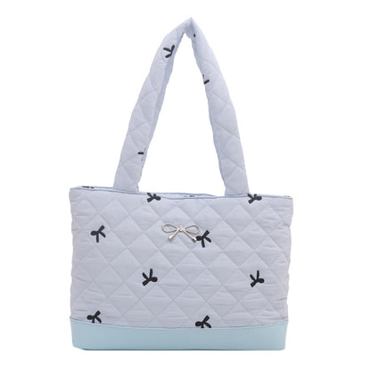 Gestepptes Dekoratives Bogen Handtasche