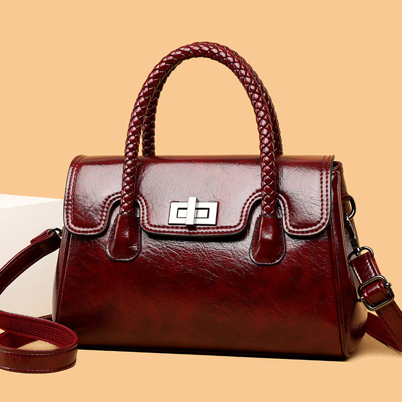Elegante Doppelgriff-Handtasche Brehn