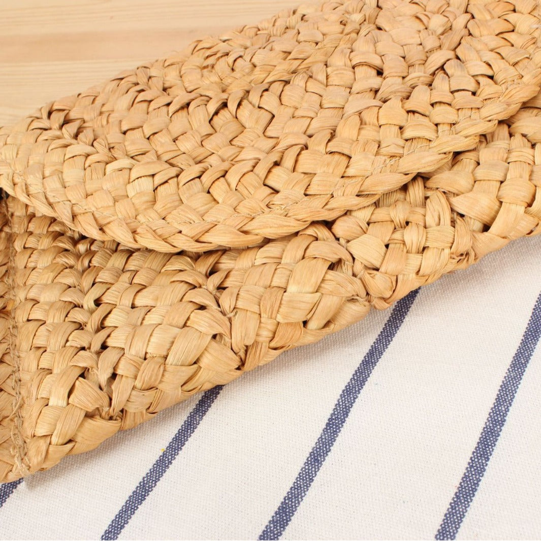 Clutch Aus Handgefertigtem Korbgewebe Brehn