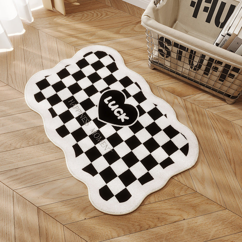 Herz-Themen Plush-Badmatte