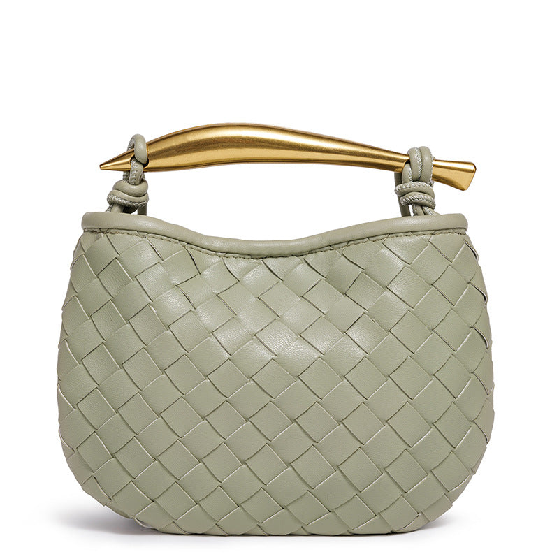 Stilvolle geflochtene Handtasche Brehn