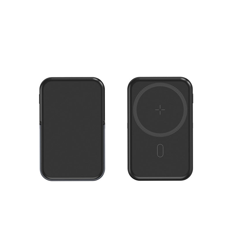 Tragbare Wireless Powerbank mit Magnetfunktion und Digitaler Anzeige Brehn