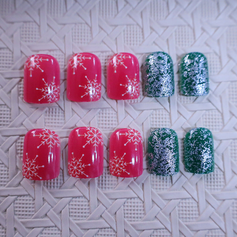 Festliche Feiertags-Themen-Nail Art Brehn