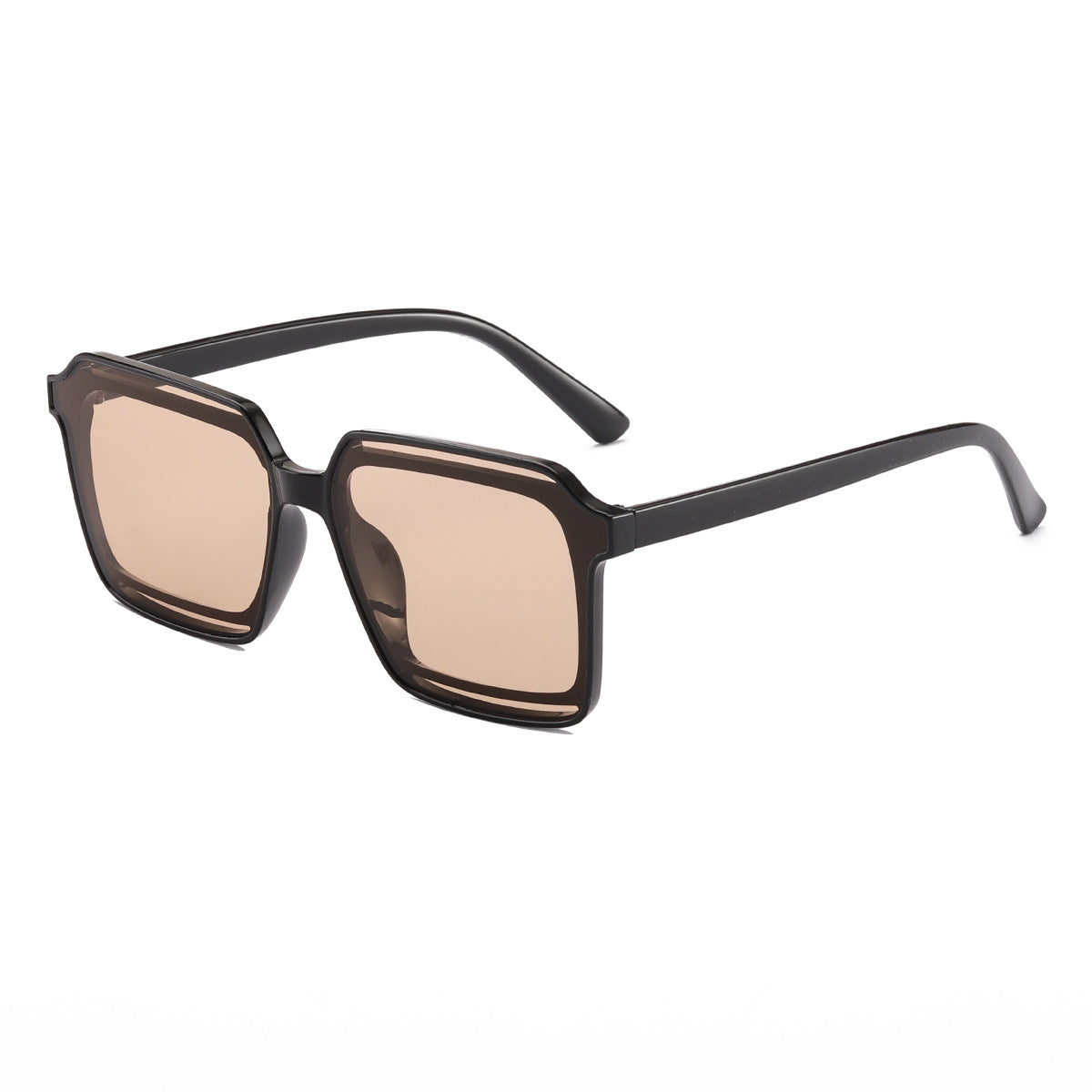 Damen moderne quadratische Sonnenbrille mit stilvollen Details Brehn