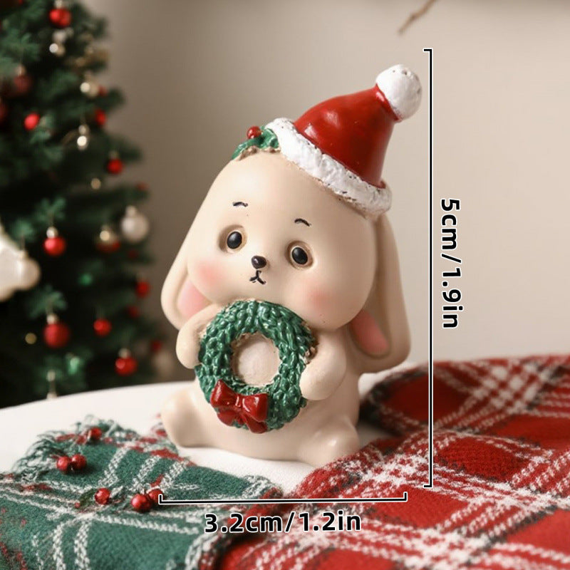 Dekorative Weihnachtsfigur im Schafdesign Brehn