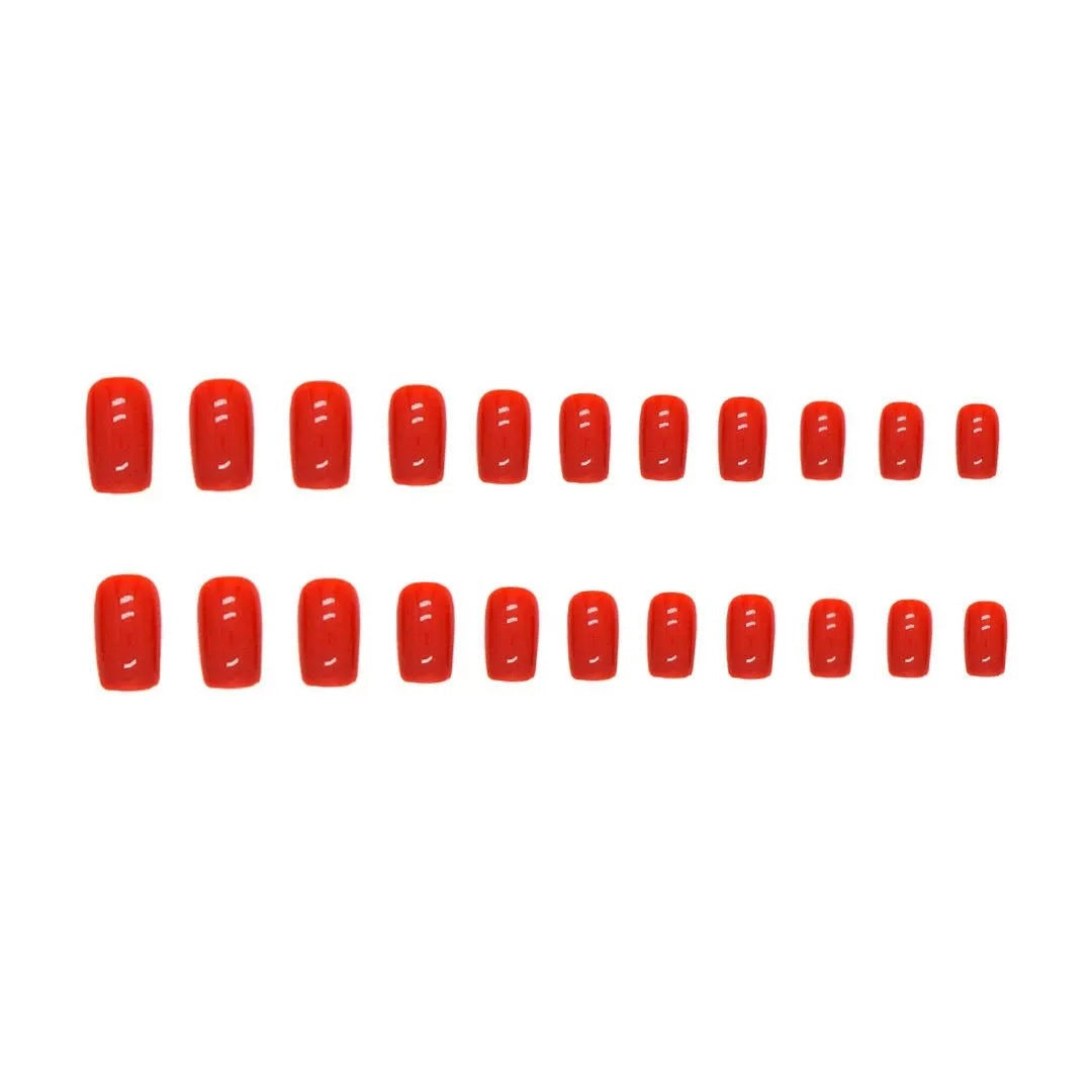 Glänzendes Press-On-Nagelset Brehn