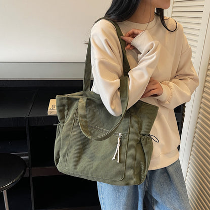 Multi-Pocket Utility Tote