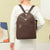 Elegante Faux Leder Rucksack Brehn