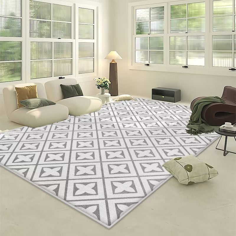 Geometrisches Muster Teppich Brehn