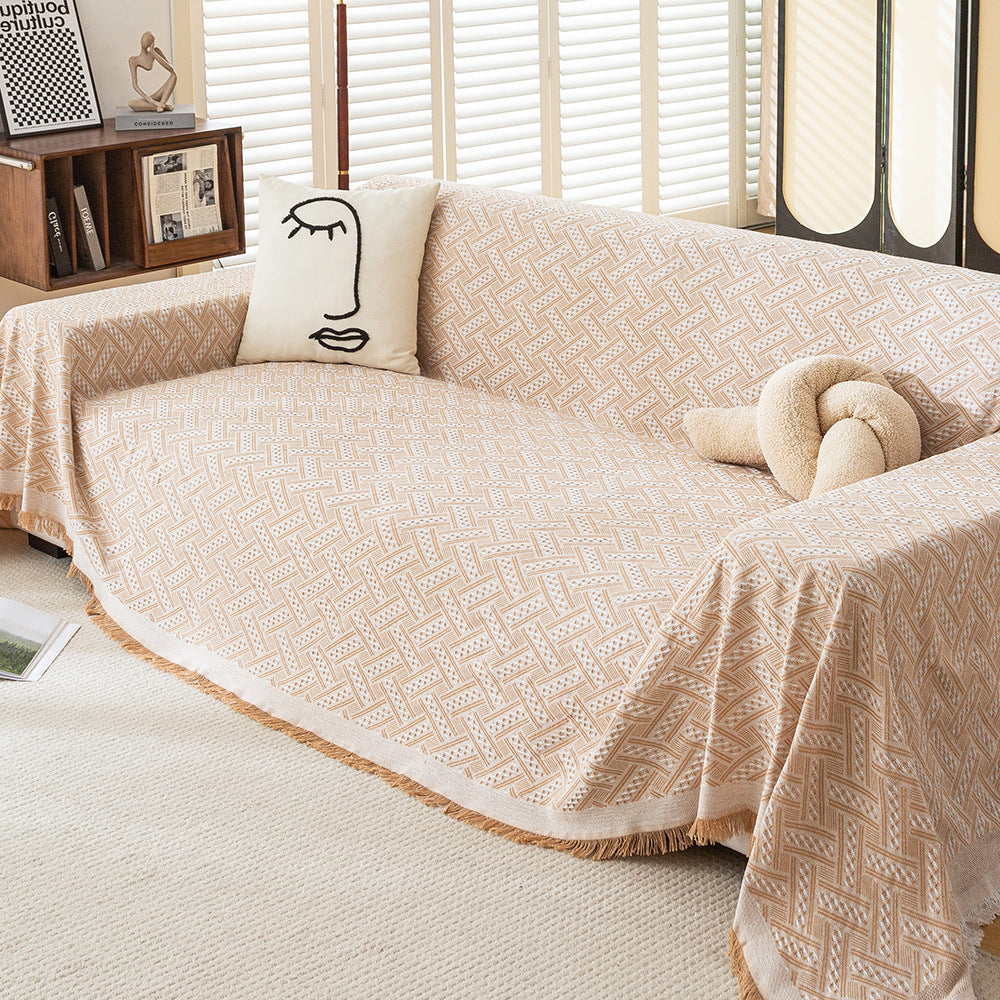 Stylische Gewebte Sofa-Wurfdecke