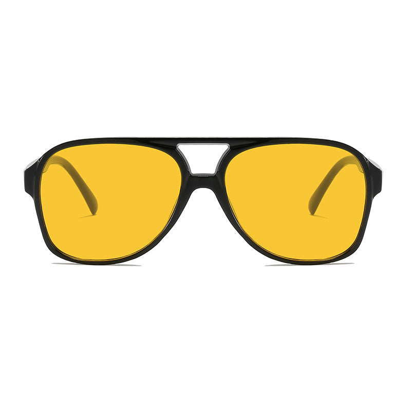 Hochwertige Übergroße Quadratische Sonnenbrille Brehn